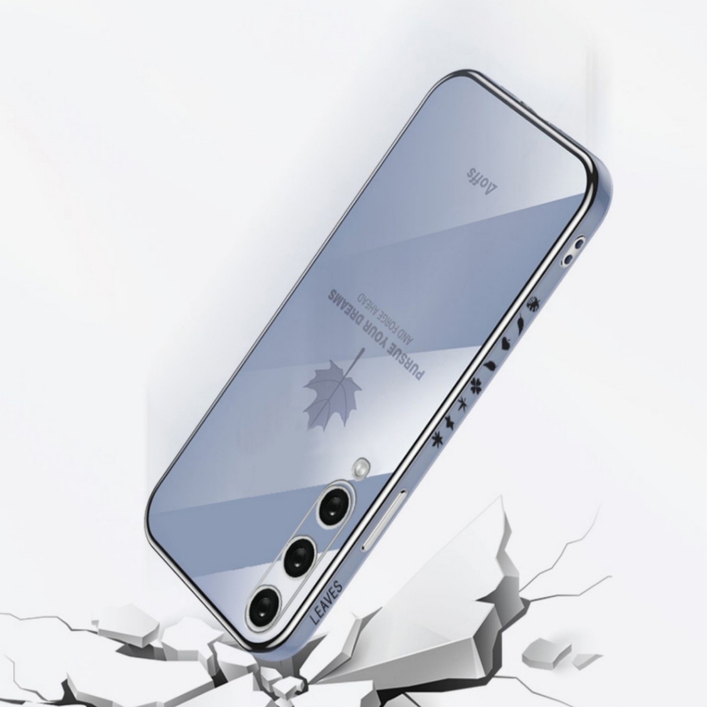 ốp lưng mềm mạ sang trọng Tương thích với Cho SAMSUNG A70 A50 A30 A71 A51 A31 A23 A14 A750/A7(2018) A54 Ốp TPU mềm silicone với dây buộc case