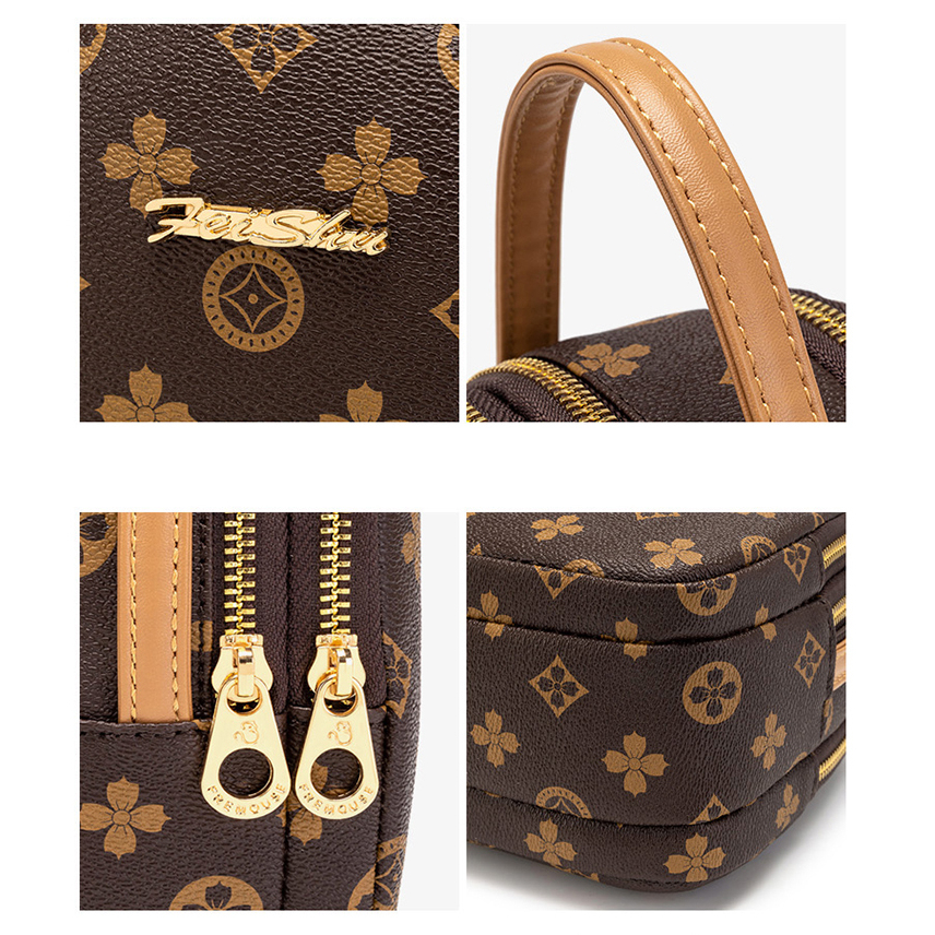 Túi Da Đeo Chéo HE180 Đựng Điện Thoại Phong Cách Phương Tây Cho Nữ