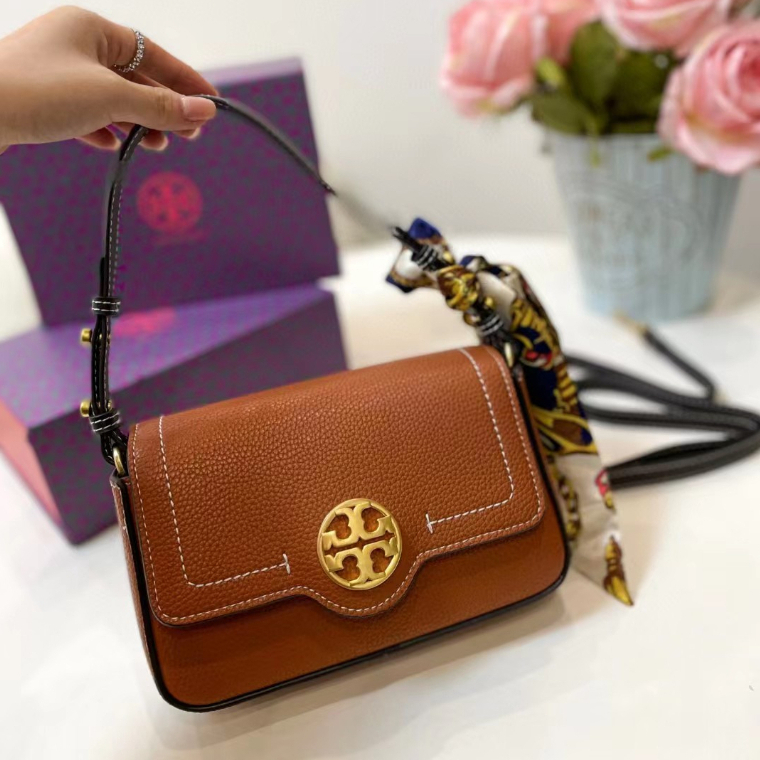 Túi Đeo Vai / Kẹp Nách Hình Vuông Cỡ Nhỏ Bằng Da Bò Thật Có Dây Đeo Vai / Hộp Kích Thước 21 * 12cm Thời Trang Cho Nữ777777-0506