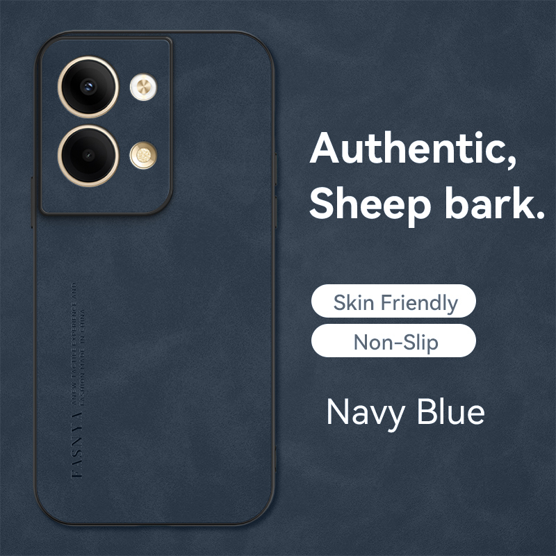 Ốp Điện Thoại Vân Da Cừu Chống Trượt Cho OPPO Reno 9 Pro Plus + 10 Pro + Reno9 Reno10