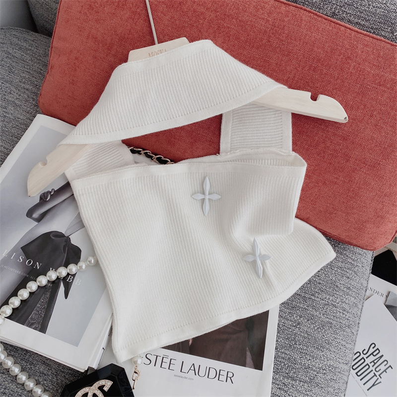 Áo Tank Top Dệt Kim Cổ Treo Thời Trang Mùa Hè Cho Nữ