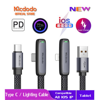  Cáp sạc sạc nhanh MCDODO 100W USB sang type C 36W PD cho iP 14ProMax 13 12 11 Xr 8 7 6 CA-335 336 334 279 