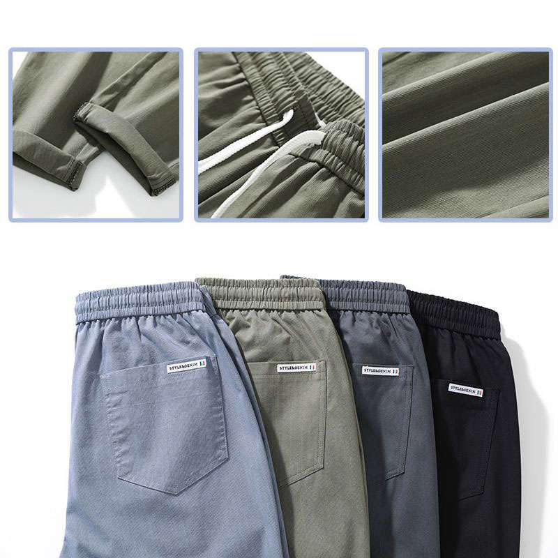 Quần Dài Ôm Chân Phong Cách Hàn Quốc Thời Trang Mùa Hè Cho Nam