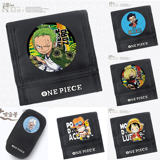 Ví Nam In Hình Hoạt Hình One Piece Luffy Zoro
