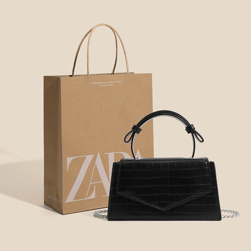 Túi Xách Da Zara Thiết Kế Trẻ Trung Hợp Thời Trang Cho Bạn Gái