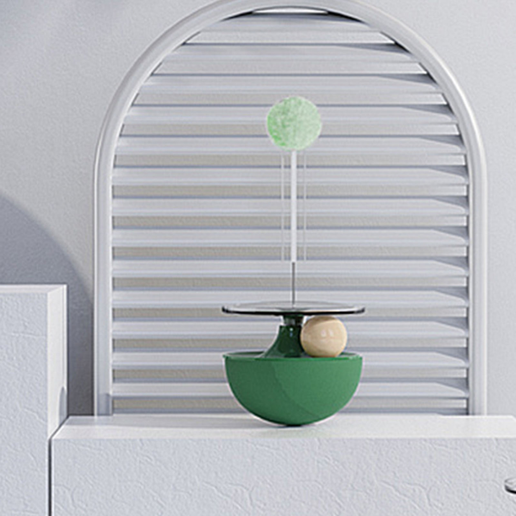 Elsabell. Mèo Tự Chơi Teaser Wand Giảm Chán Tương Tác Cat Stick Ball Toy cho Trong Nhà