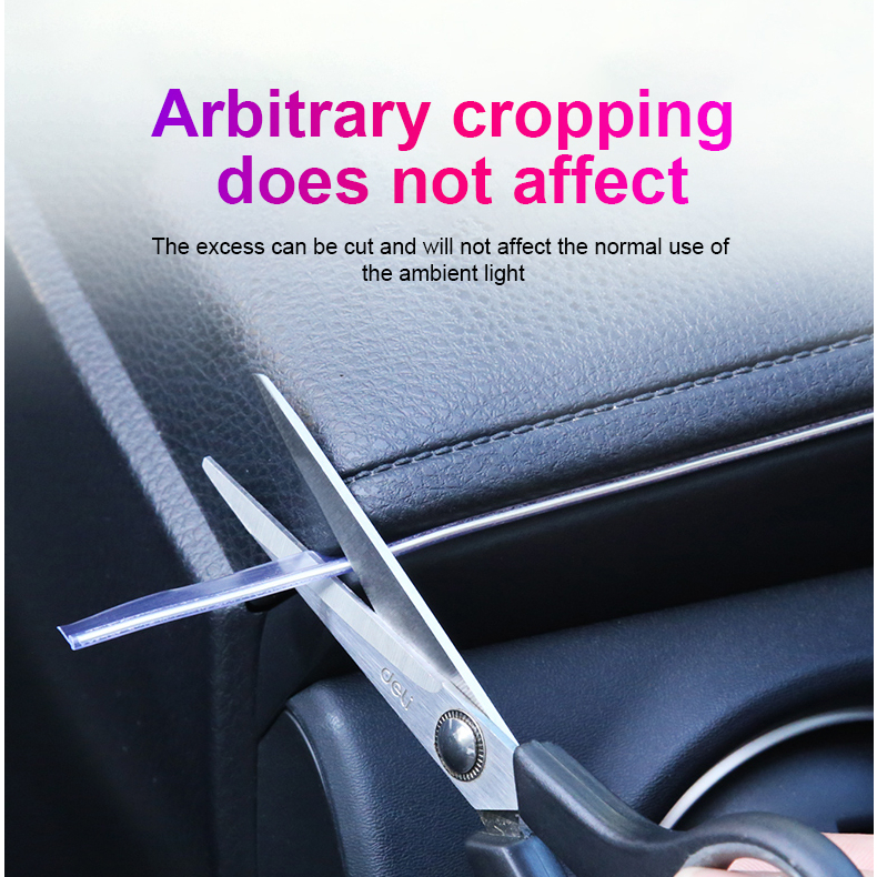 Dây Đèn Led 7 Màu RGB DIY 1 / 2 / 3 / 5M USB 5V / 12V Có Điều Khiển Từ Xa Trang Trí Nội Thất Xe Hơi