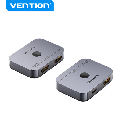 Vention Bộ Chuyển Đổi HDMI 8K 60Hz HDMI HDR Dolby 1 Trong 2 Ra 2 Trong 1 Cho PS4 / 5 TV Laptop PC