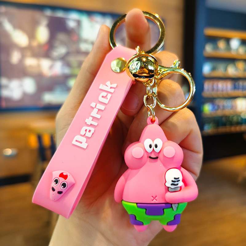 Móc Khóa Xe Hơi / Túi Xách / Móc Khóa Họa Tiết Hoạt Hình Baby Pai Big Star Dễ Thương