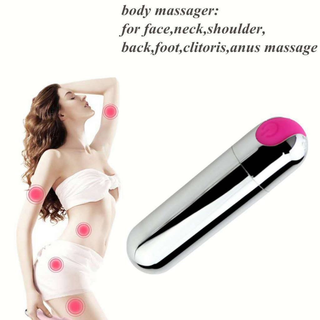 Máy Rung Hình Viên Đạn Mini Nâng Cơ Mặt Thon Gọn Có Thể Sạc Lại