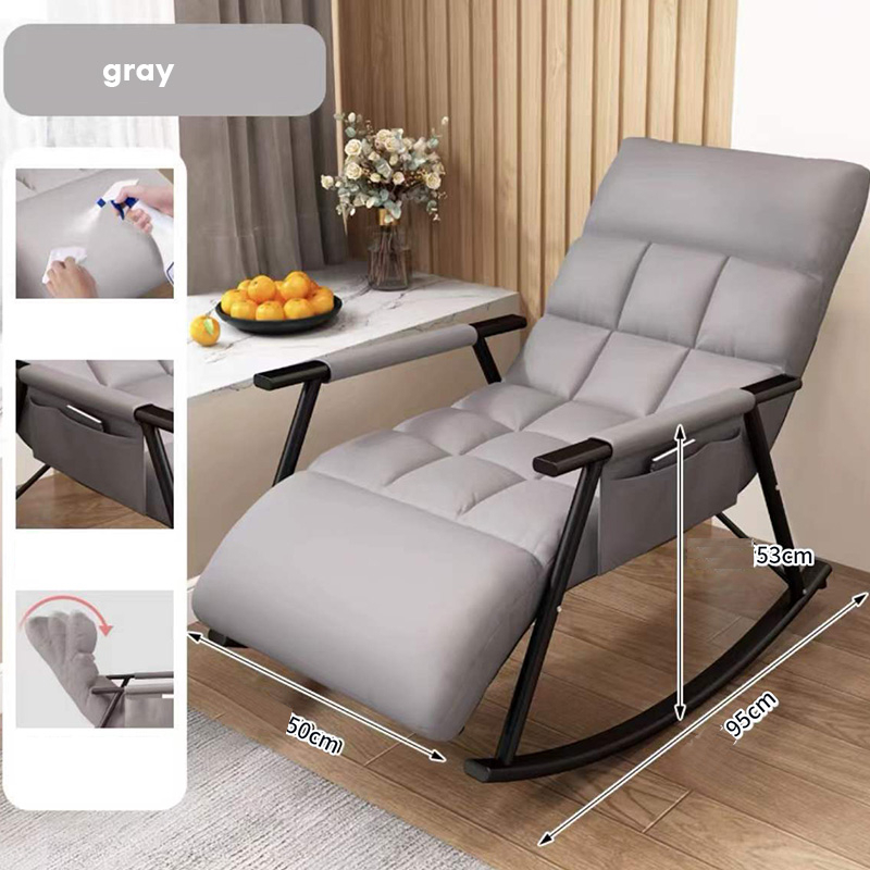 Ghế Bập Bênh Nệm Bông Cao Cấp Nội Thất 3A Để Phòng Khách Ban Công
