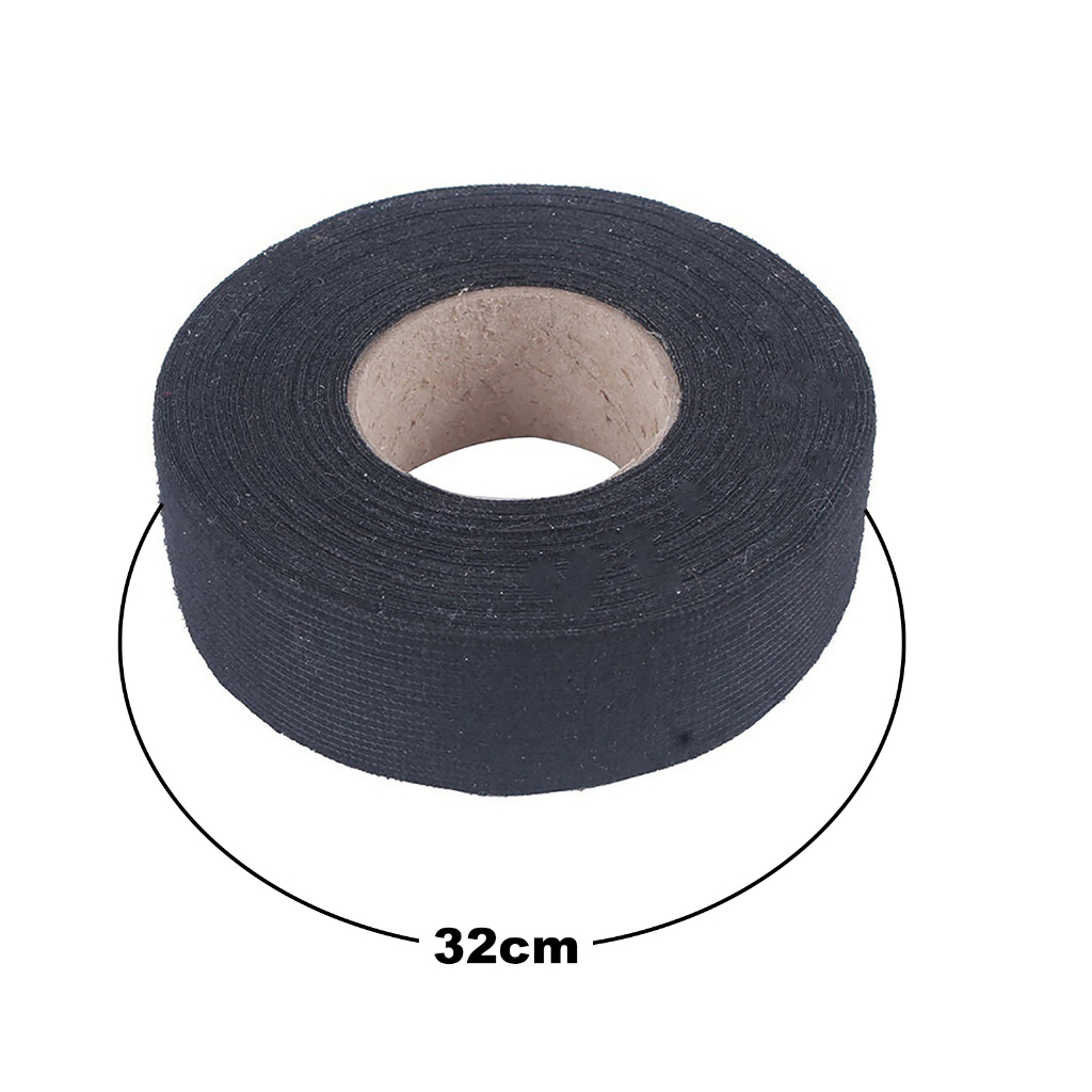 Cuộn băng keo vải 15m kháng mòn cách nhiệt chuyên dụng cho hệ thống dây điện xe hơi