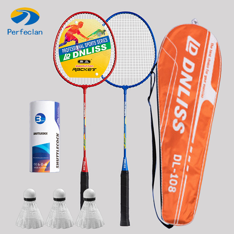 Set 2 Vợt Cầu Lông 2 Người Lớn Và Trẻ Em