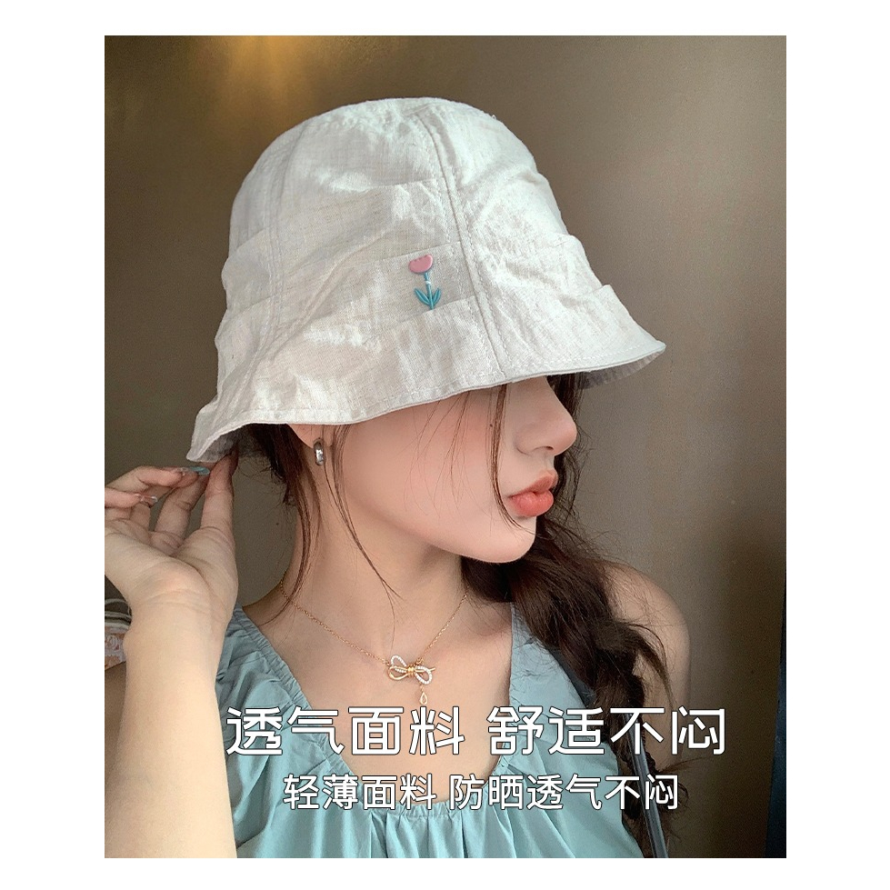 Nón Tai Bèo Mỏng Thoáng Khí Phong Cách Nhật Bản Thời Trang Mùa Hè Dành Cho Nữ