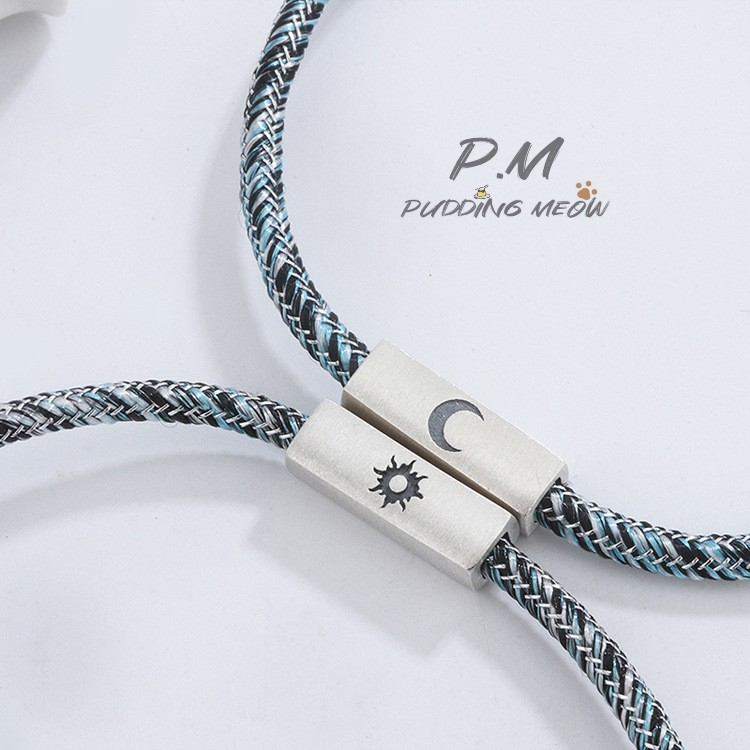 Set 2 Vòng Tay Mặt Trăng / Mặt Trời Cho Cặp Đôi