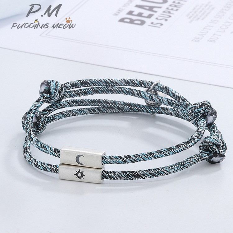 Set 2 Vòng Tay Mặt Trăng / Mặt Trời Cho Cặp Đôi