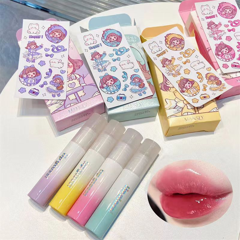 Son kem MANSLY Dạng Lỏng Lâu Trôi Chống Thấm Nước Không Dính Ly NO.283