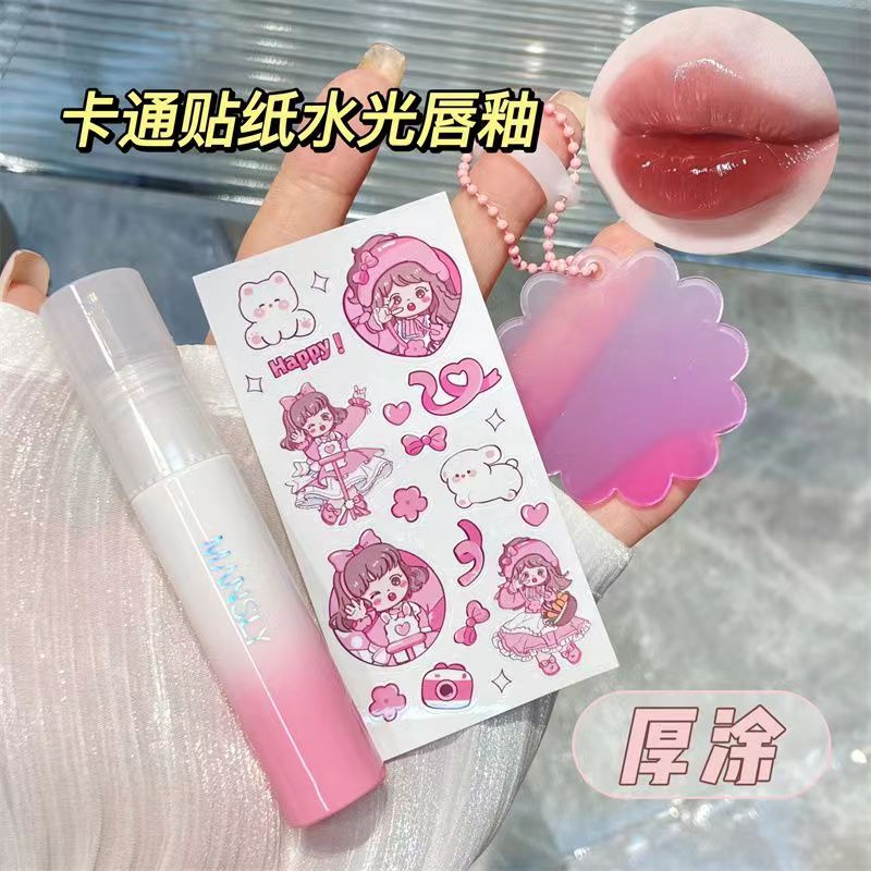 Son kem MANSLY Dạng Lỏng Lâu Trôi Chống Thấm Nước Không Dính Ly NO.283