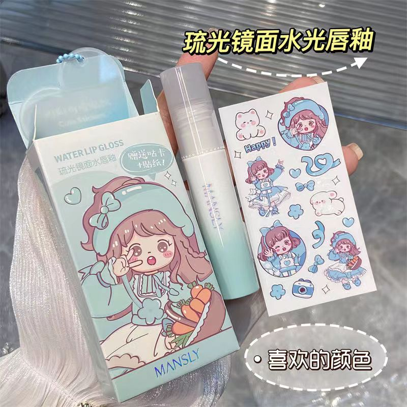 Son kem MANSLY Dạng Lỏng Lâu Trôi Chống Thấm Nước Không Dính Ly NO.283