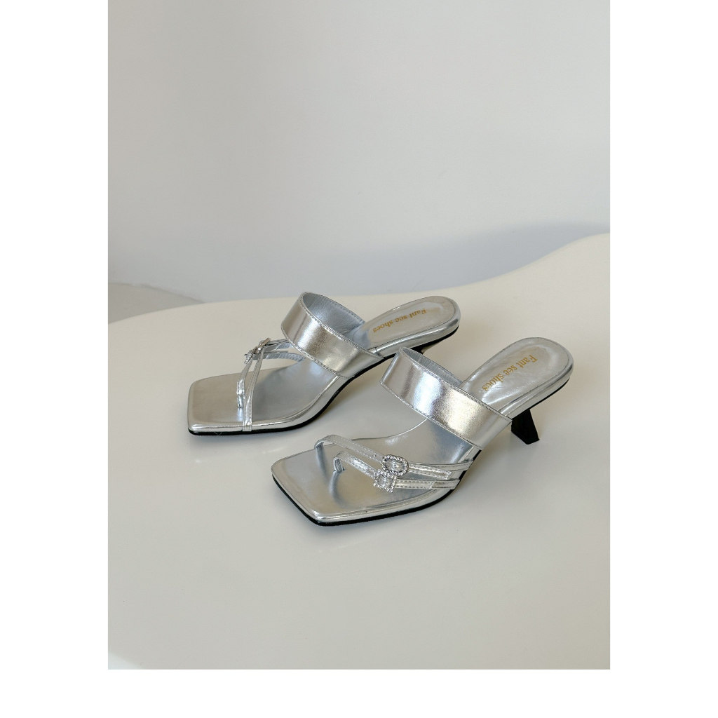 Dép Sandal Cao Gót Phong Cách Âu Mỹ Thời Trang Xuân Hè Cho Nữ