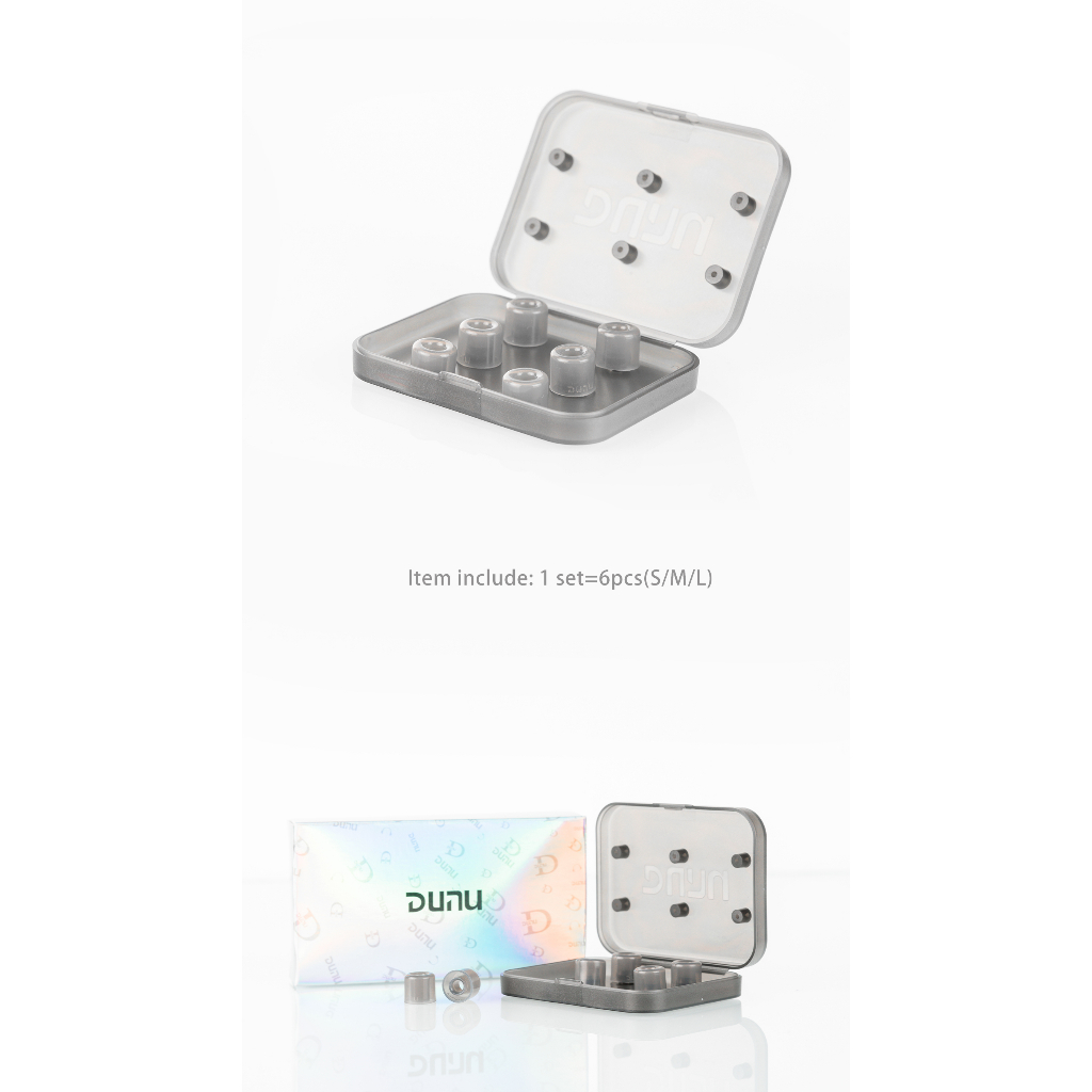 1 Cặp Nút Bịt Tai Bằng silicone Kích Thước l / m / s