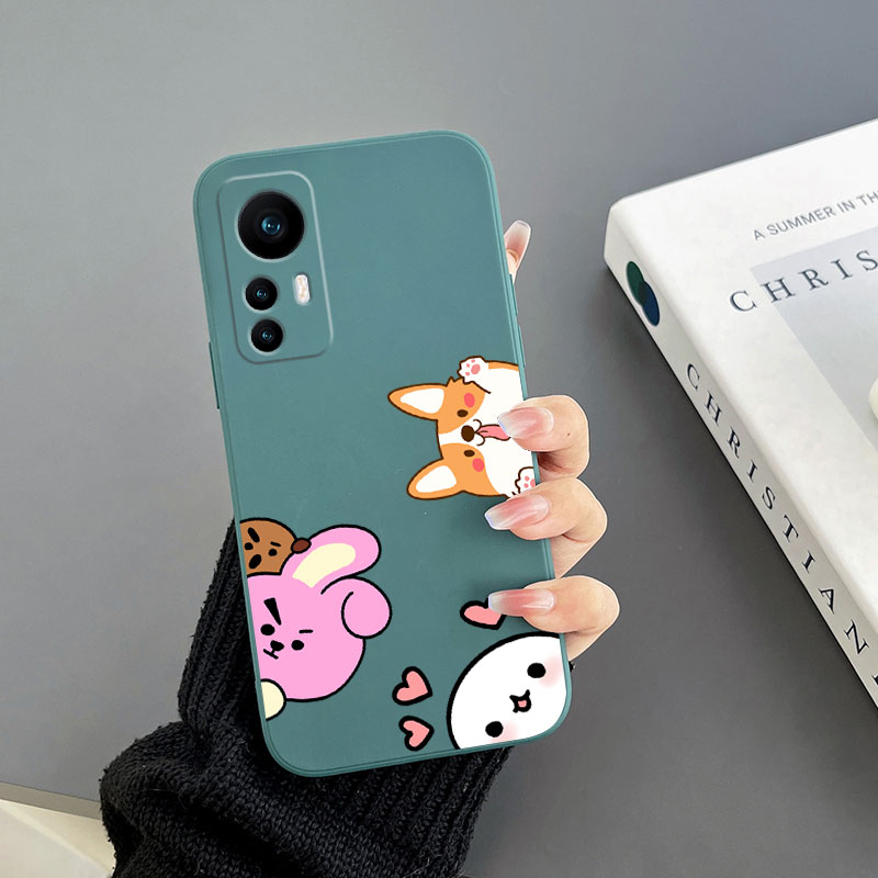 Ốp Điện Thoại Tpu In Hình Thỏ Mặt Thẳng Cho Xiaomi 12 Xiaomi 12lite Xiaomi 11T Xiaomi 11TPRO Xiaomi Mix4 Xiaomi 6