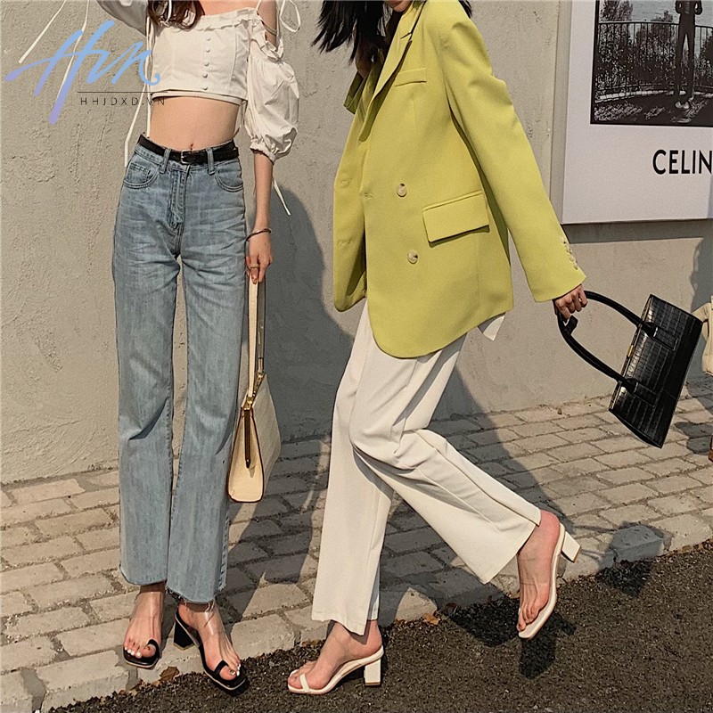 Dép Sandal Đế Dày Quai Trong Suốt Mũi Vuông Thời Trang Mùa Hè Dành Cho Nữ