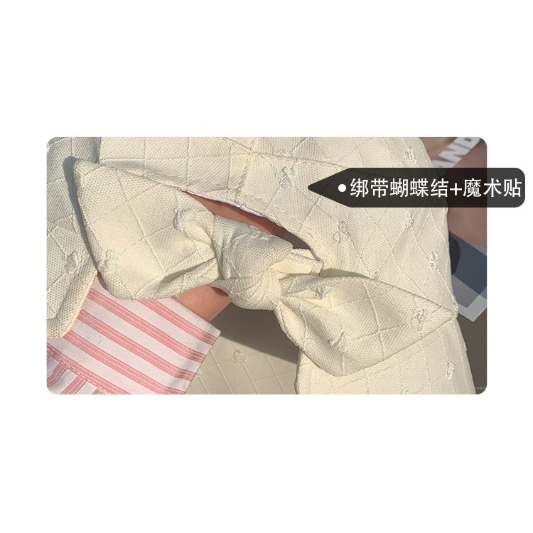 Mũ Bucket Mỏng Che Nắng Đính Nơ Màu Đen Trơn Dễ Phối Đồ Thời Trang Mùa Hè Cho Nữ