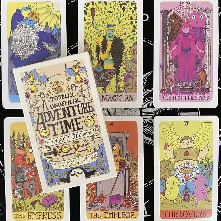 Adventure Time Tarot Adventure Time Tarot English Custom Card Board Game