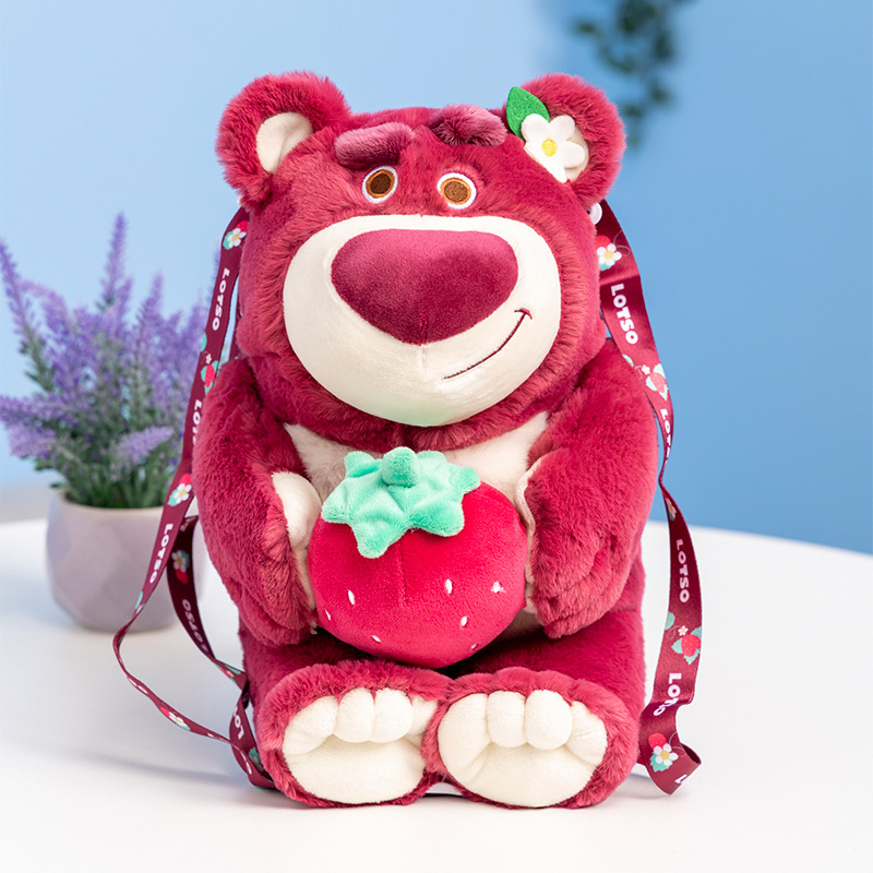 Túi Đeo Chéo Thiết Kế Hình Gấu Nhồi Bông Dễ Thương Giản Dị