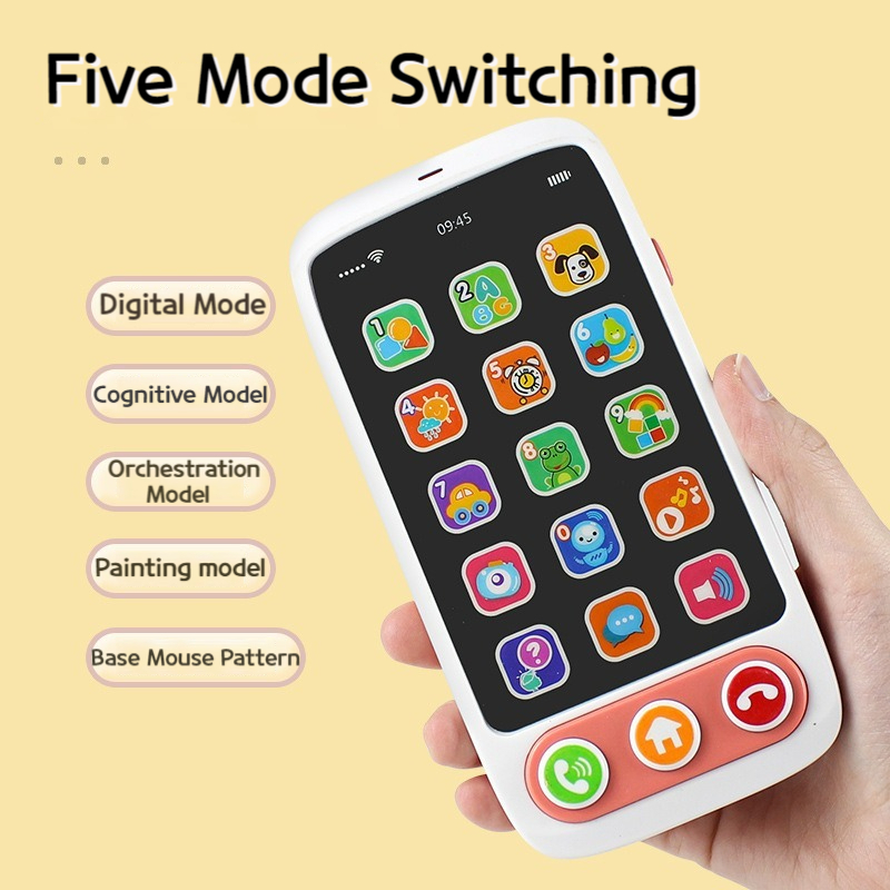 LAHOMIA Điện thoại đồ chơi có đèn nhạc độc đáo cho bé