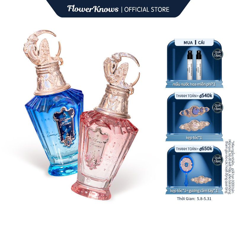 Flower Knows Nước Hoa 50ml Dòng Nàng Tiên Cá Ánh Trăng