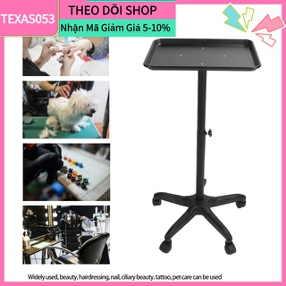 💕Hàng HOT Xe Đẩy làm tóc salon/ làm đẹp bằng nhôm có bánh xe thể điều chỉnh dễ dàng lắp ráp【Texas053】