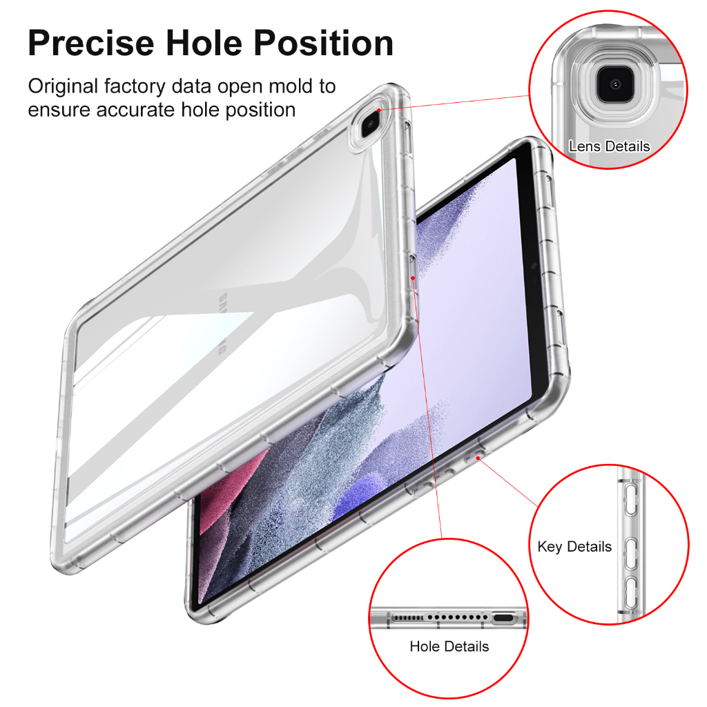 Ốp Máy Tính Bảng Trong Suốt Cho Samsung Galaxy Tab A7 Lite 8.7 '' SM-T220 SM-T225 Galaxy Tab A 7 Lite 8.7 inch TabA 8.0 2019 SM-T290 / T295