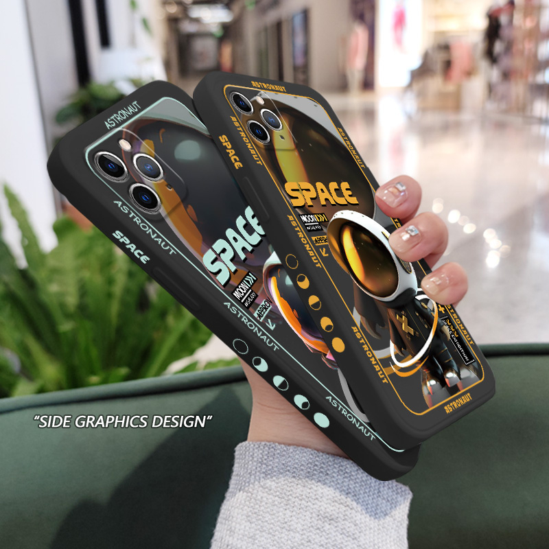 Ốp Điện Thoại In Hình Phi Hành Gia Cho IPhone X XS XR Max 11 Pro Max