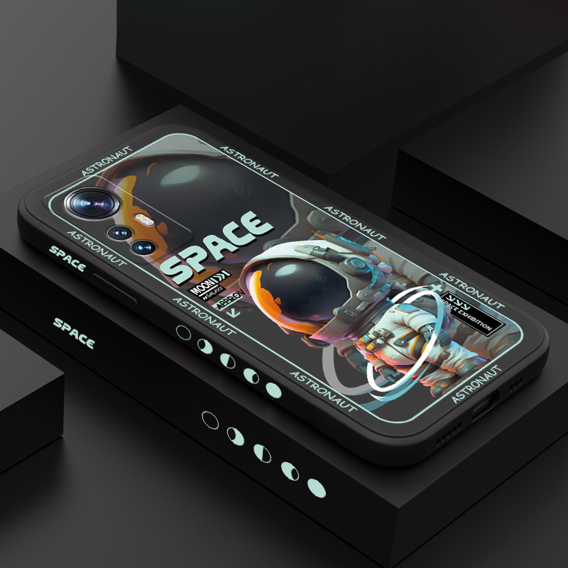 Ốp Điện Thoại Họa Tiết Phi Hành Gia Cho Xiaomi Mi 12S 12 11 12X Pro Lite Ultra 11Lite