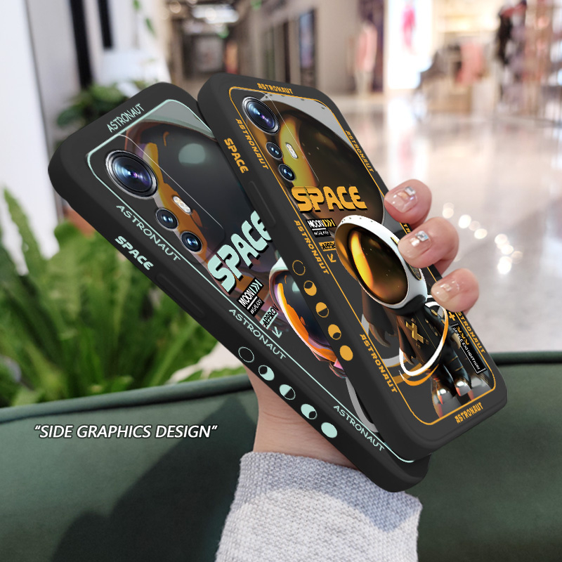 Ốp Điện Thoại Họa Tiết Phi Hành Gia Cho Xiaomi Mi 12S 12 11 12X Pro Lite Ultra 11Lite