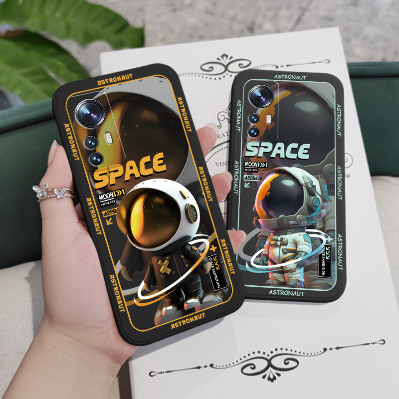 Ốp Điện Thoại Họa Tiết Phi Hành Gia Cho Xiaomi Mi 12S 12 11 12X Pro Lite Ultra 11Lite