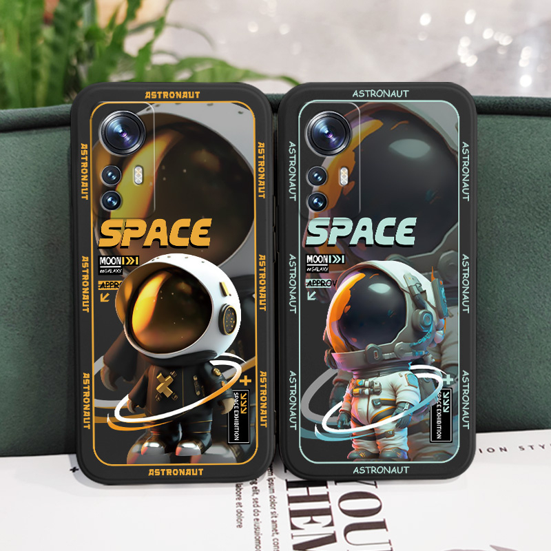 Ốp Điện Thoại Họa Tiết Phi Hành Gia Cho Xiaomi Mi 12S 12 11 12X Pro Lite Ultra 11Lite