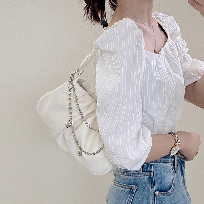 Túi đeo dưới cánh tay Hình Vuông Thiết Kế Đơn Giản Dễ Phối Đồ Cho Nữ