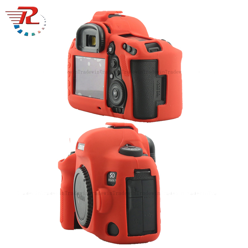 Mềm Silicone Cao Su Máy Ảnh Bảo Vệ Body Bìa Case Cho Canon EOS 5D4 5D Mark IV
