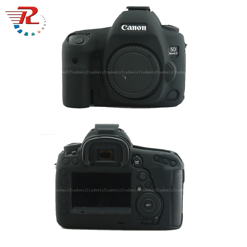 Mềm Silicone Cao Su Máy Ảnh Bảo Vệ Body Bìa Case Cho Canon EOS 5D4 5D Mark IV