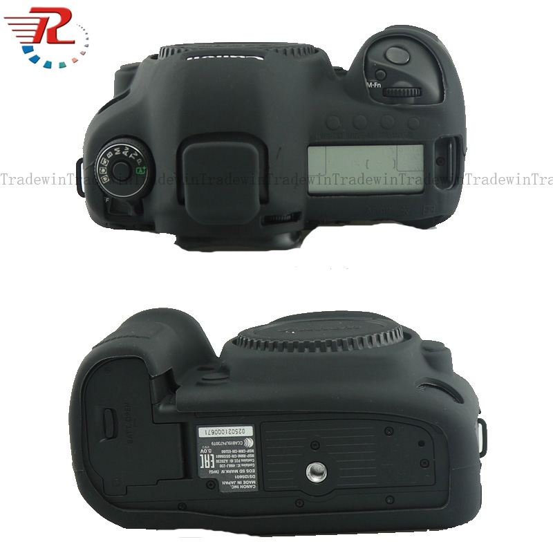 Mềm Silicone Cao Su Máy Ảnh Bảo Vệ Body Bìa Case Cho Canon EOS 5D4 5D Mark IV