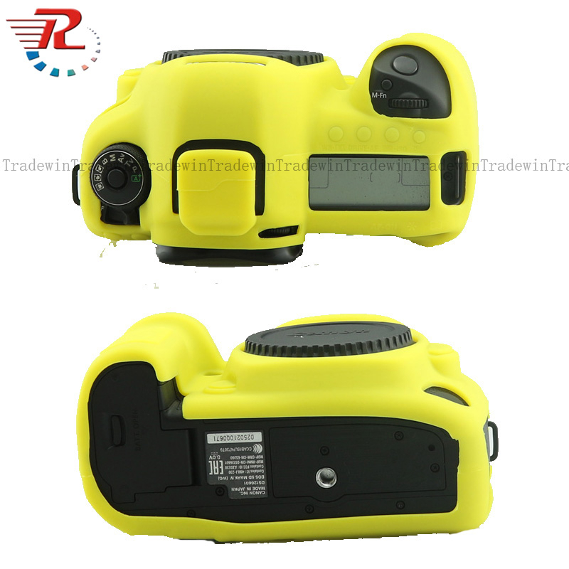 Mềm Silicone Cao Su Máy Ảnh Bảo Vệ Body Bìa Case Cho Canon EOS 5D4 5D Mark IV