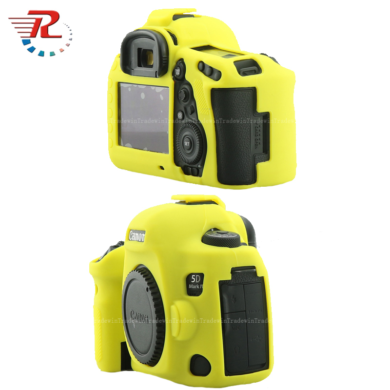 Mềm Silicone Cao Su Máy Ảnh Bảo Vệ Body Bìa Case Cho Canon EOS 5D4 5D Mark IV