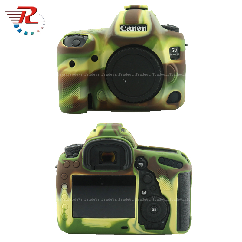 Mềm Silicone Cao Su Máy Ảnh Bảo Vệ Body Bìa Case Cho Canon EOS 5D4 5D Mark IV