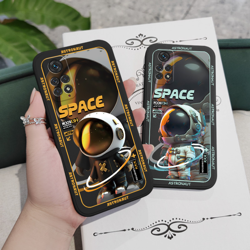 Ốp Điện Thoại Họa Tiết Phi Hành Gia Cho Xiaomi Redmi Note 12S 12 Pro PLus 4G 5G Pro