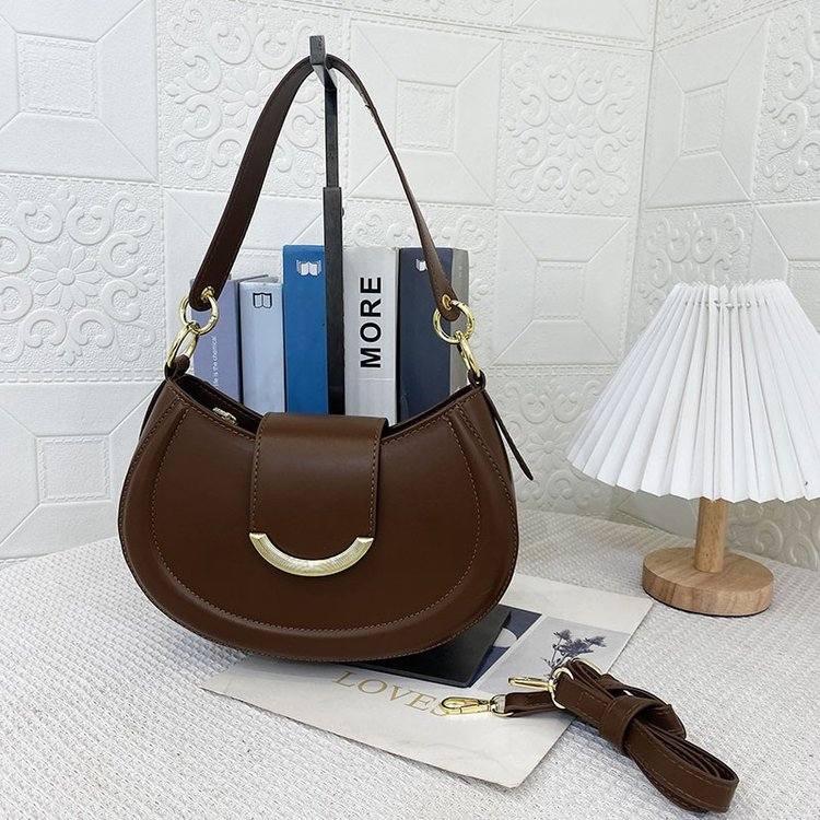 Túi Đeo Chéo Màu Trơn Thời Trang Dành Cho Nữ