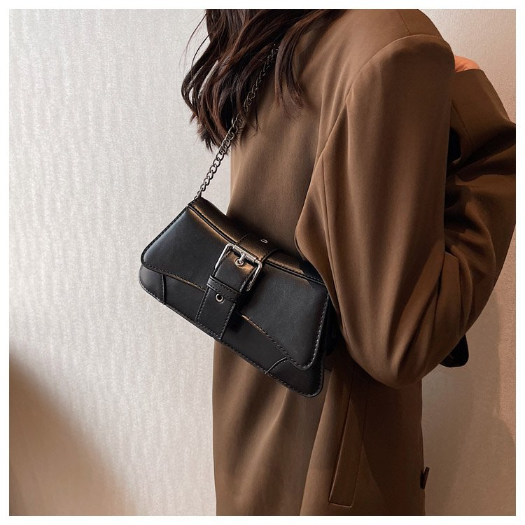 IELGY Túi Đeo Vai Màu Nâu Phong Cách retro Thời Trang Cao Cấp Cho Nữ