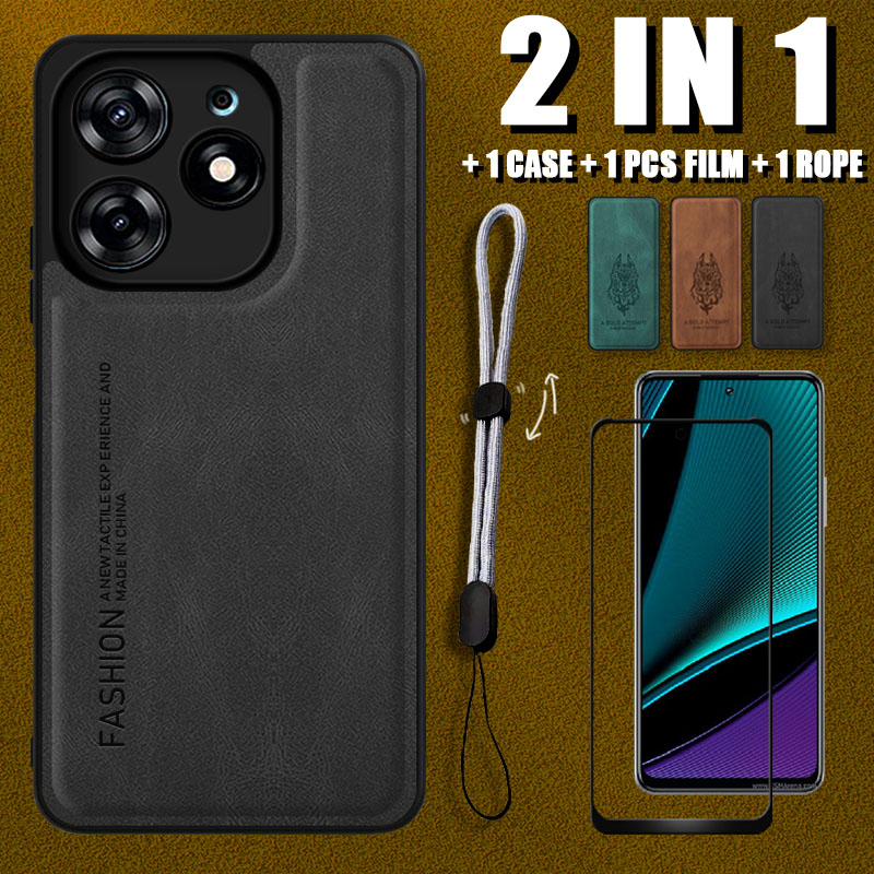 Bao Da Máy Tính Bảng Sang Trọng 2 Trong 1 Cho Tecno Spark 10 Pro KI7